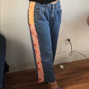Patchwork jeans